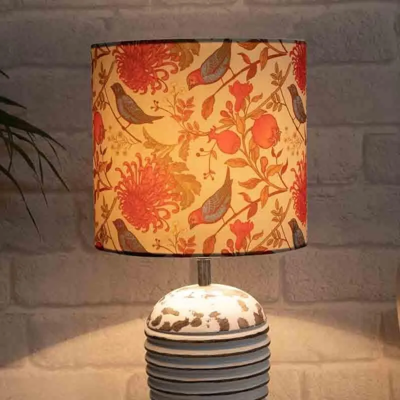 Amber Rings Table Lamp