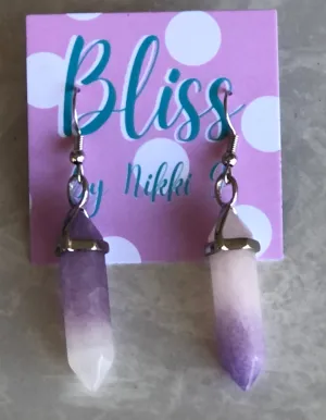 Amethyst Stone Earring