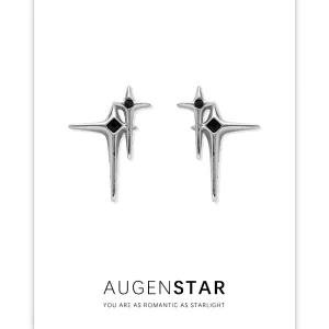 ASR | Simple Four Pointed Star Earrings