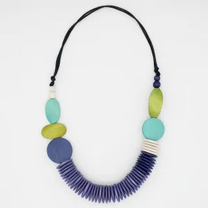 Blue Calista Statement Necklace