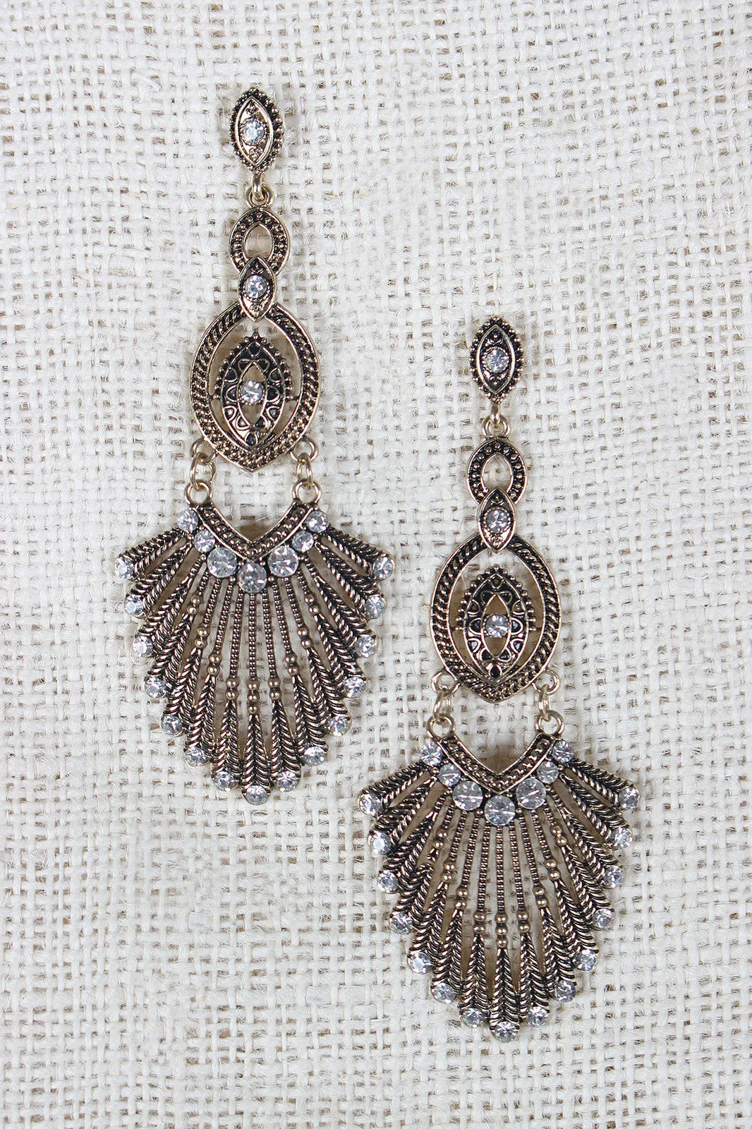 Bohemian Dangle Rhinestone Earring