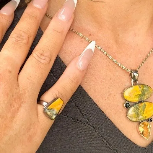 Bumblebee Jasper Collection – One-of-a-Kind Vintage Elegance