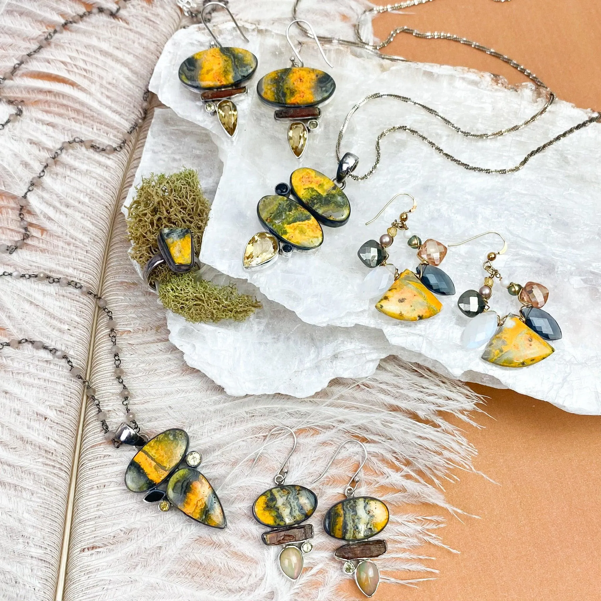 Bumblebee Jasper Collection – One-of-a-Kind Vintage Elegance