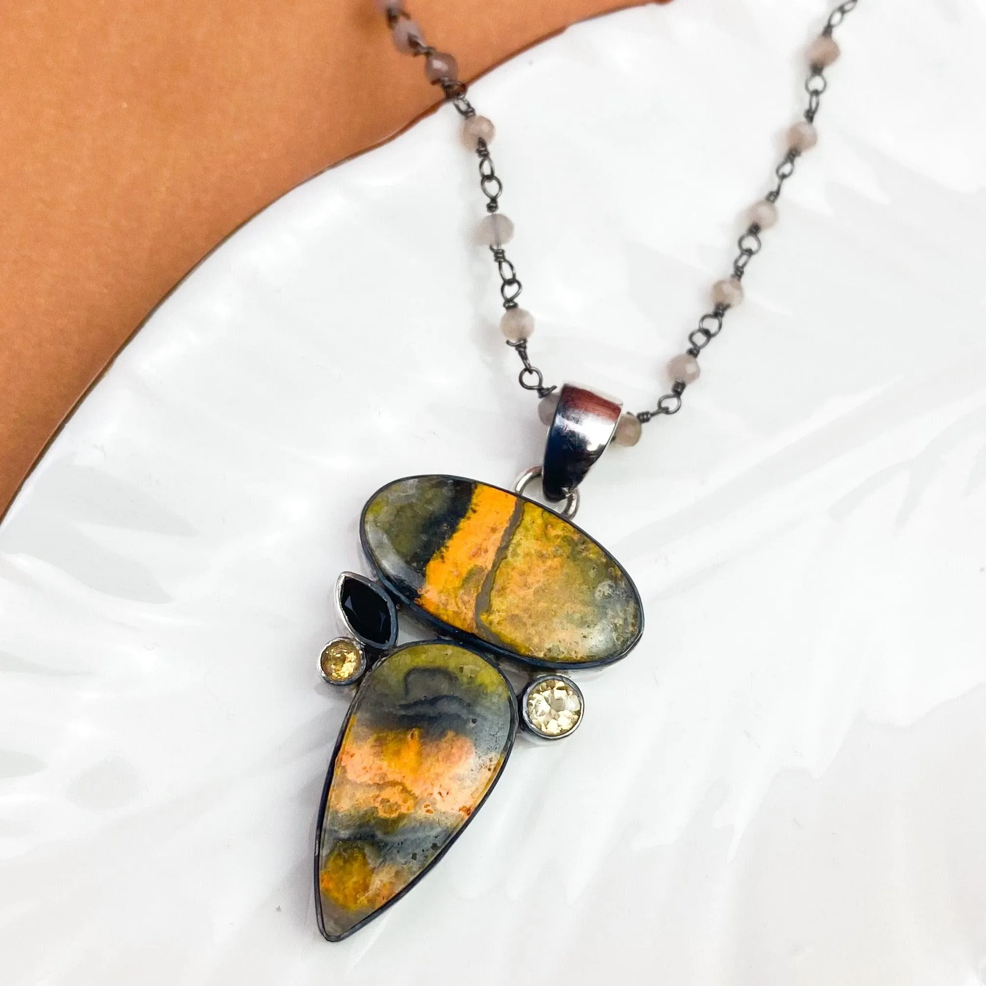 Bumblebee Jasper Collection – One-of-a-Kind Vintage Elegance