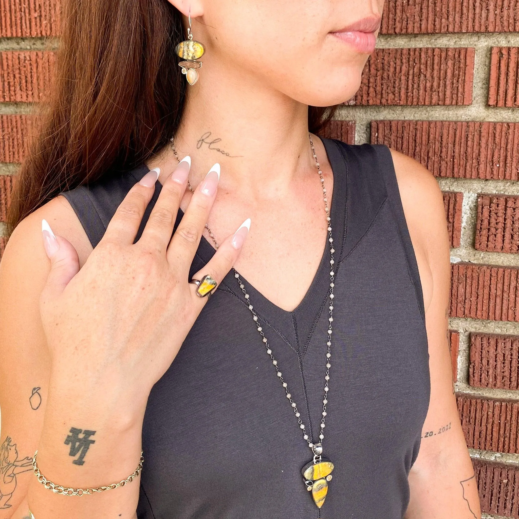 Bumblebee Jasper Collection – One-of-a-Kind Vintage Elegance