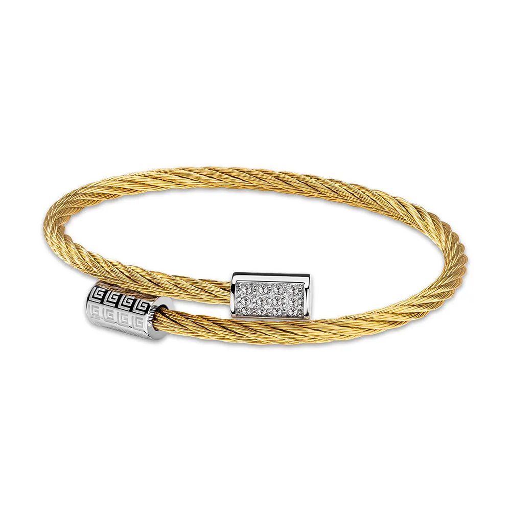 Camille Two Tone Bangle