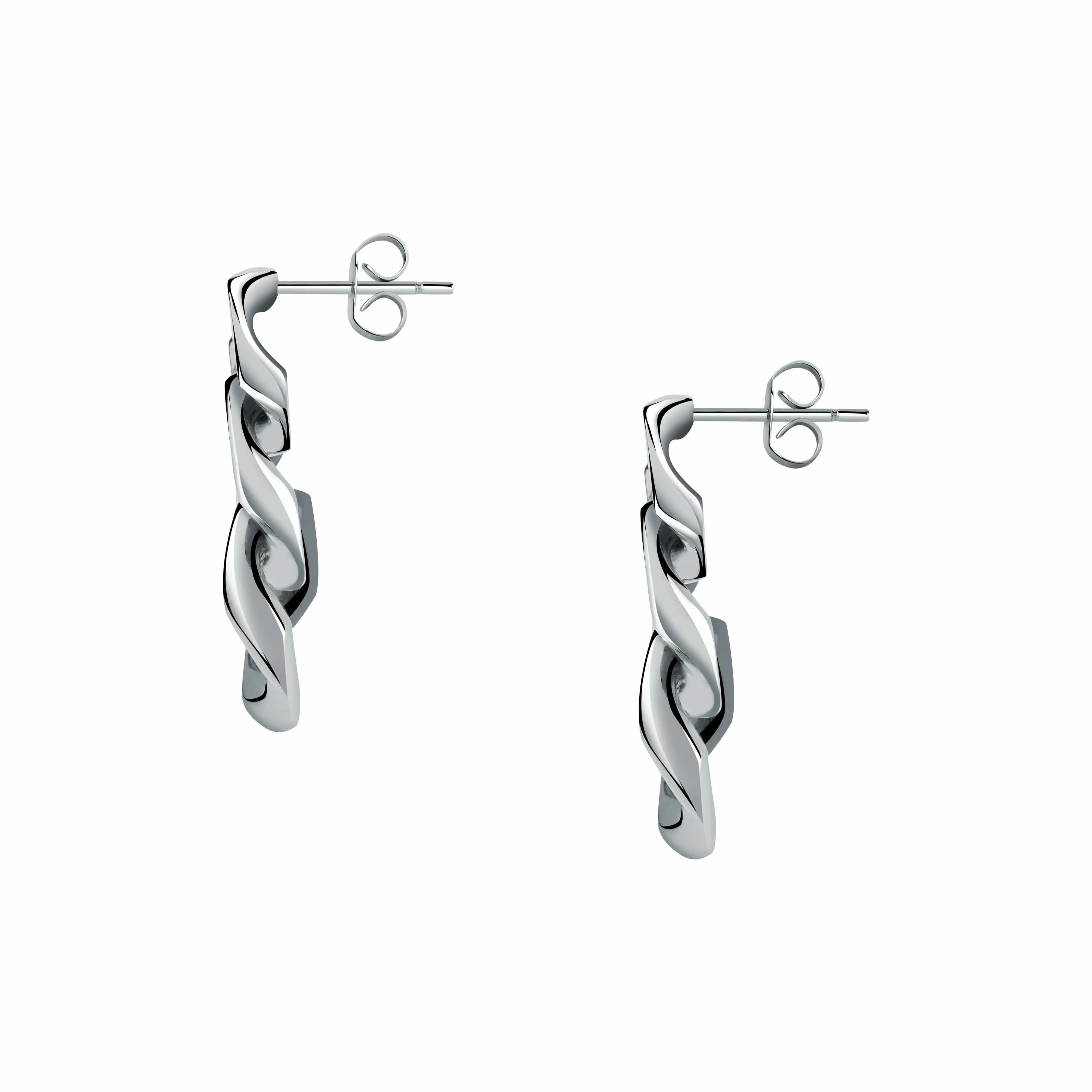 Chiara Ferragni Chain Collection Silver Earrings