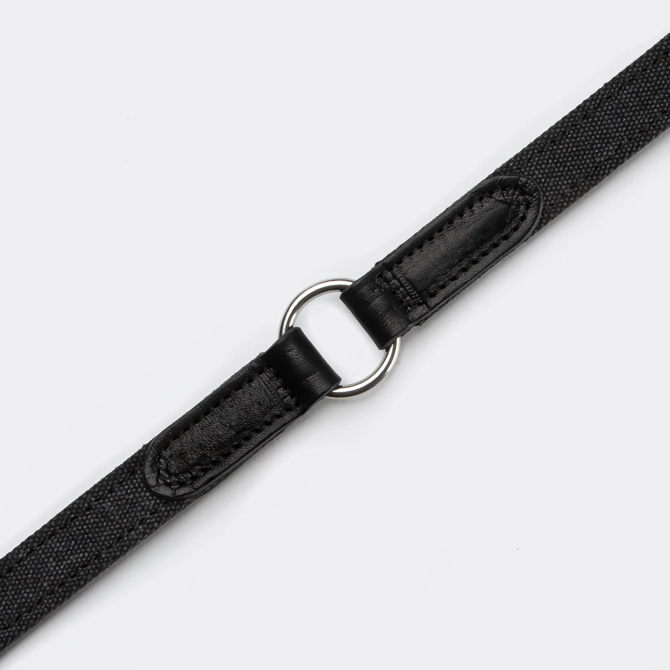 Cloud7: Tivoli Dog Leash in Canvas Leather, Black