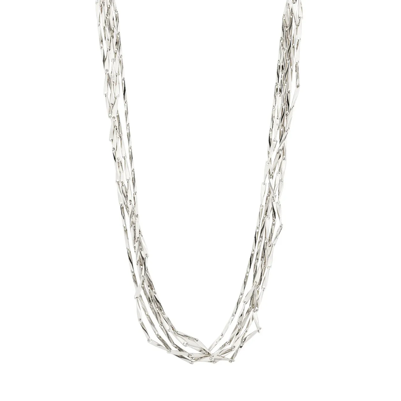 Connect Silver Plated Necklace