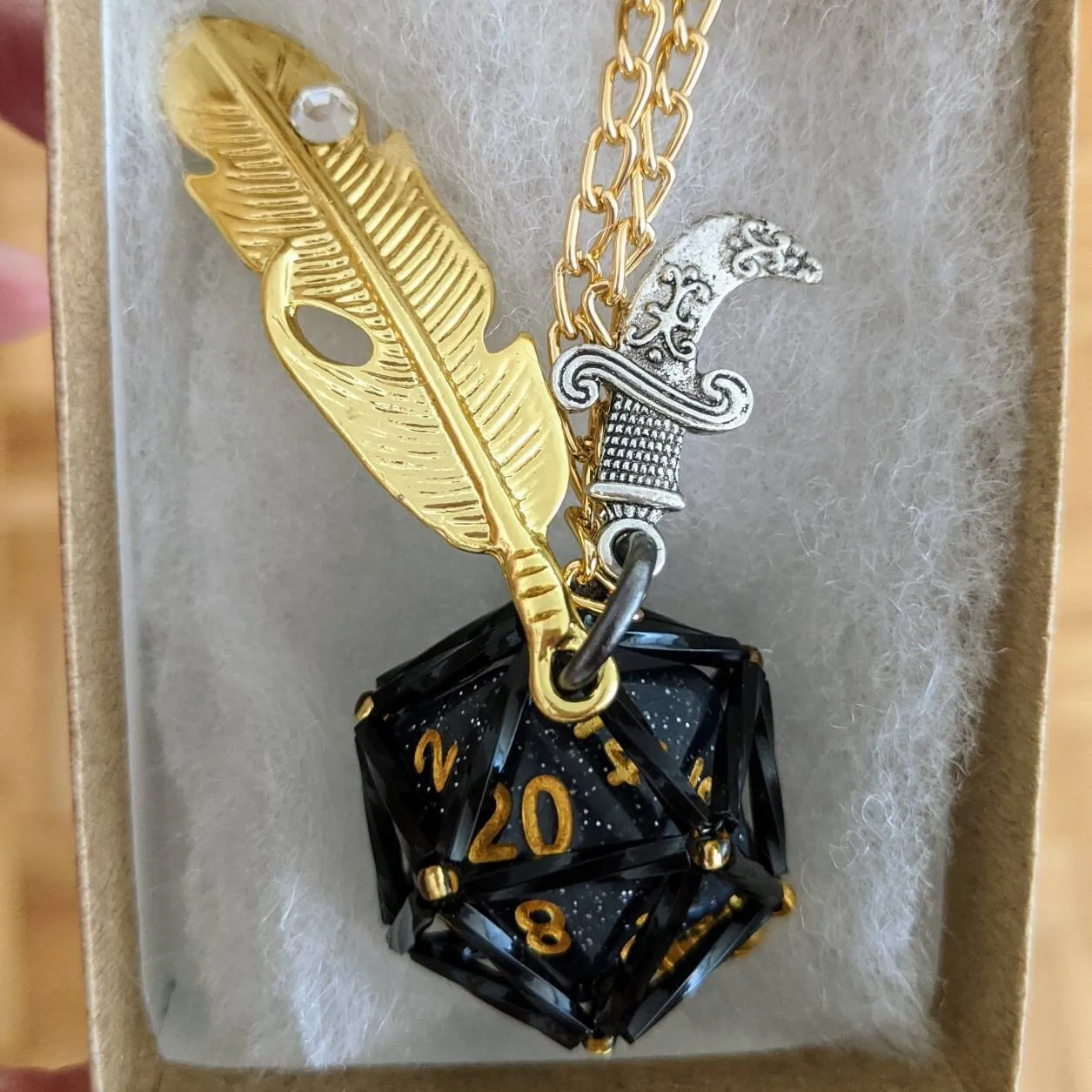 Critical Role Mighty Nein Inspired D20 Necklaces