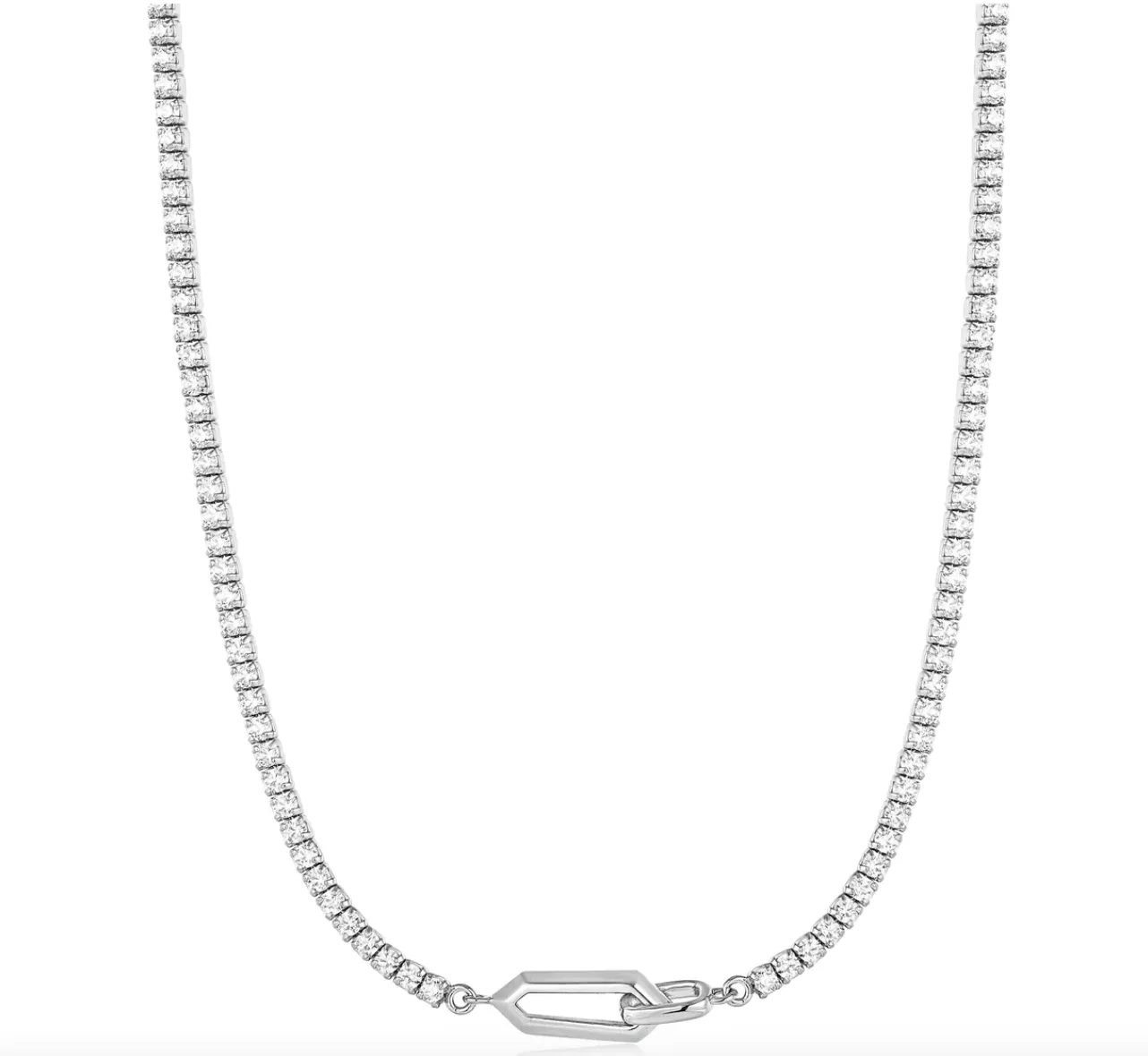 Dance 'Til Dawn - Sparkle Chain Interlock Necklace