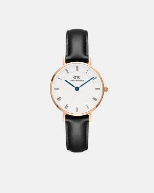 Daniel Wellington Petite Roman Numerals 28 Sheffield RG White Watch