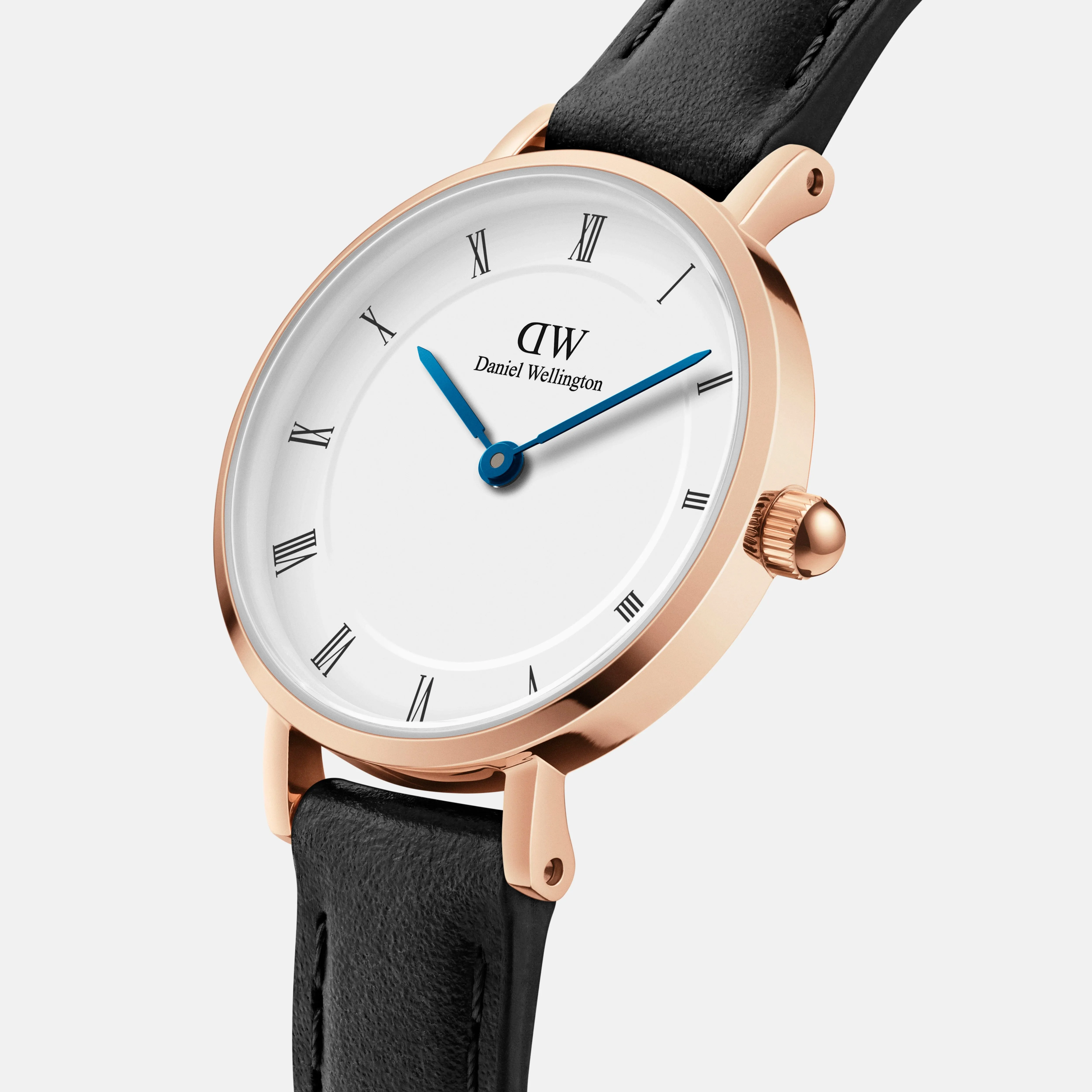 Daniel Wellington Petite Roman Numerals 28 Sheffield RG White Watch