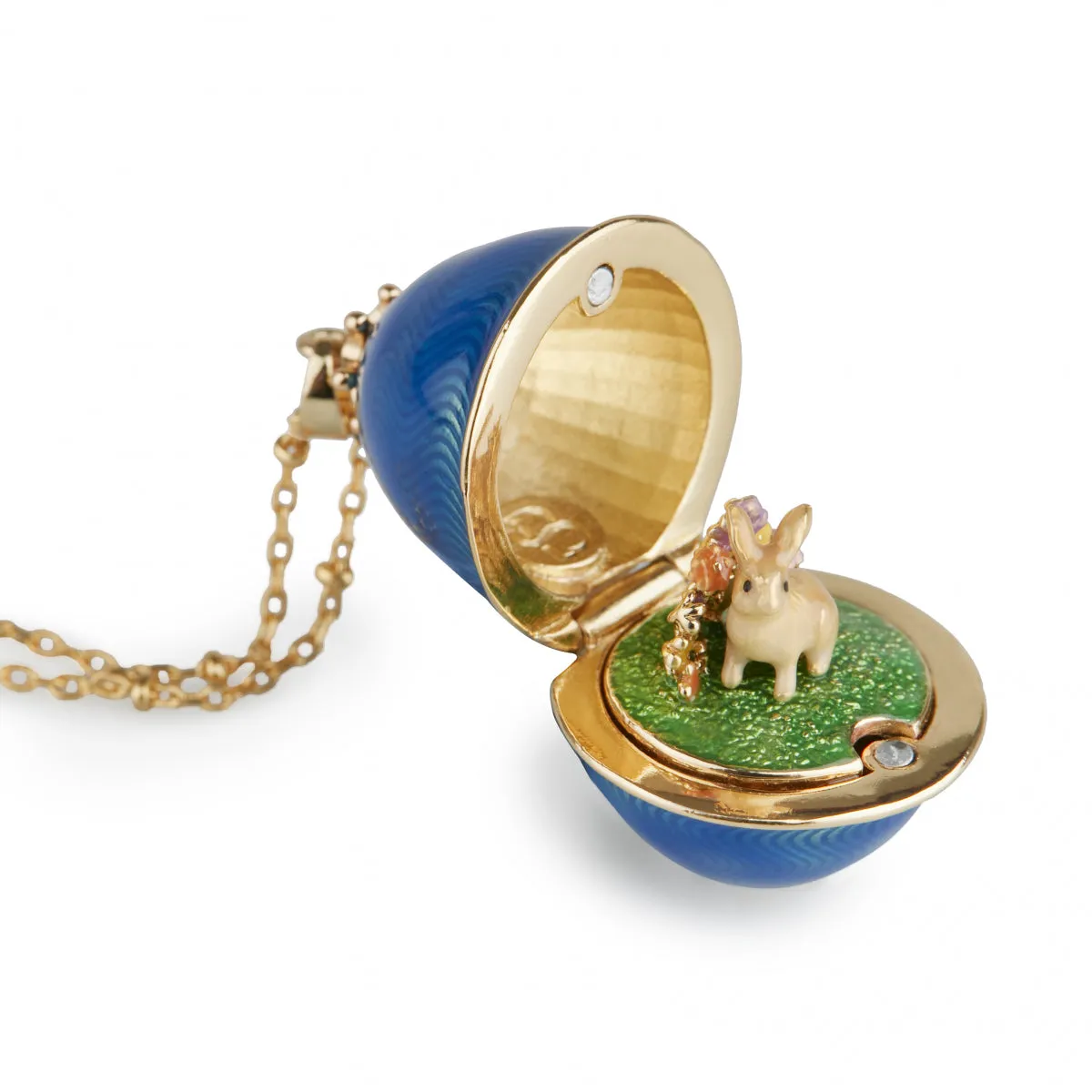 Easter Bunny Egg Locket