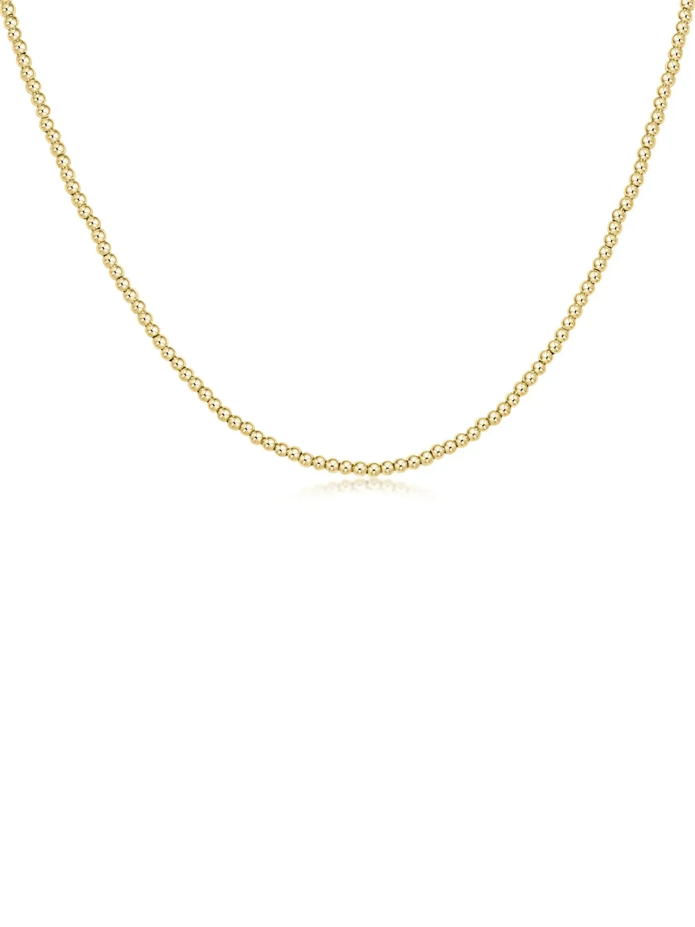 enewton Classic Gold Bead Choker: 2mm