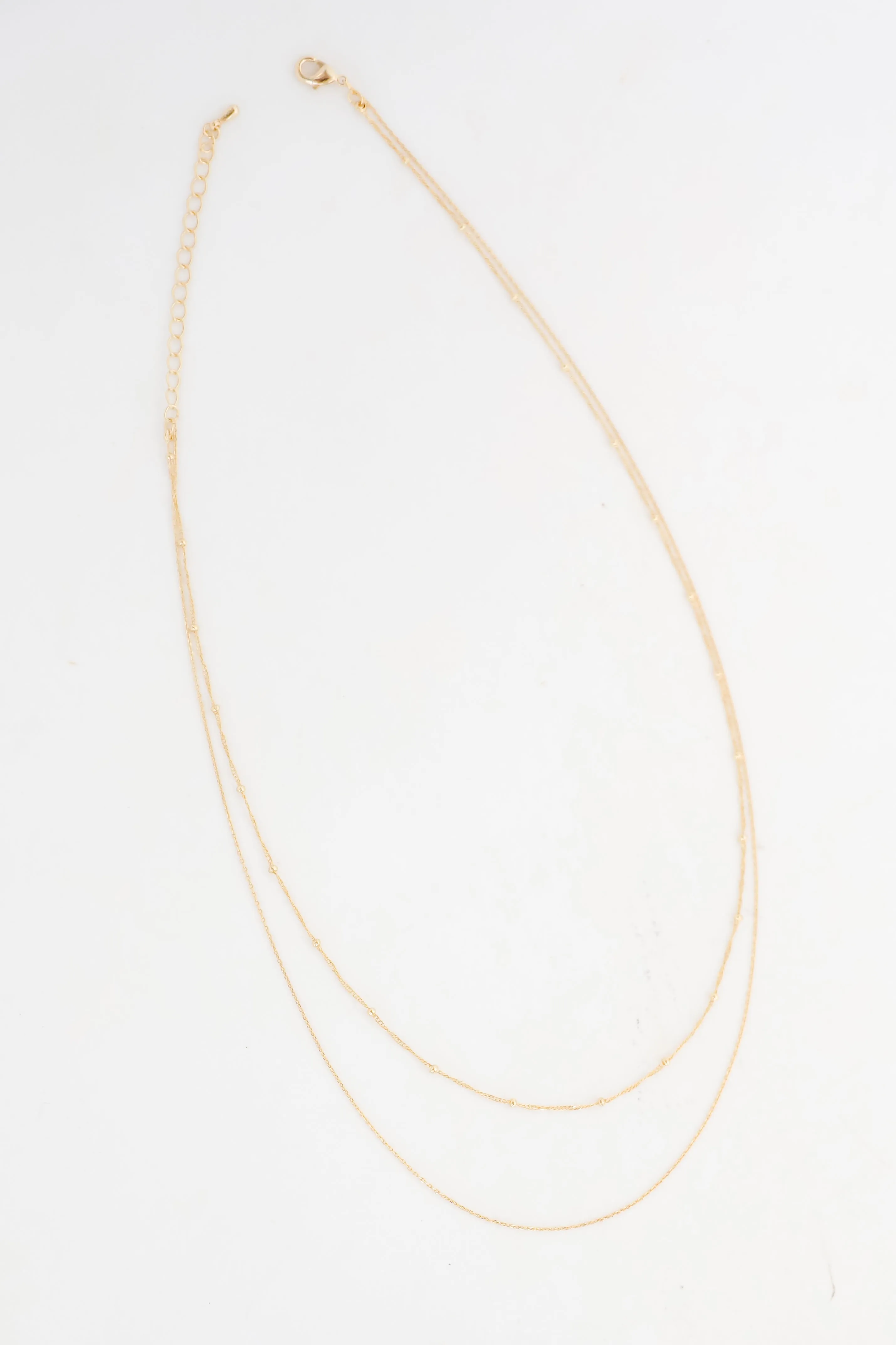 Esther Gold Layered Chain Necklace