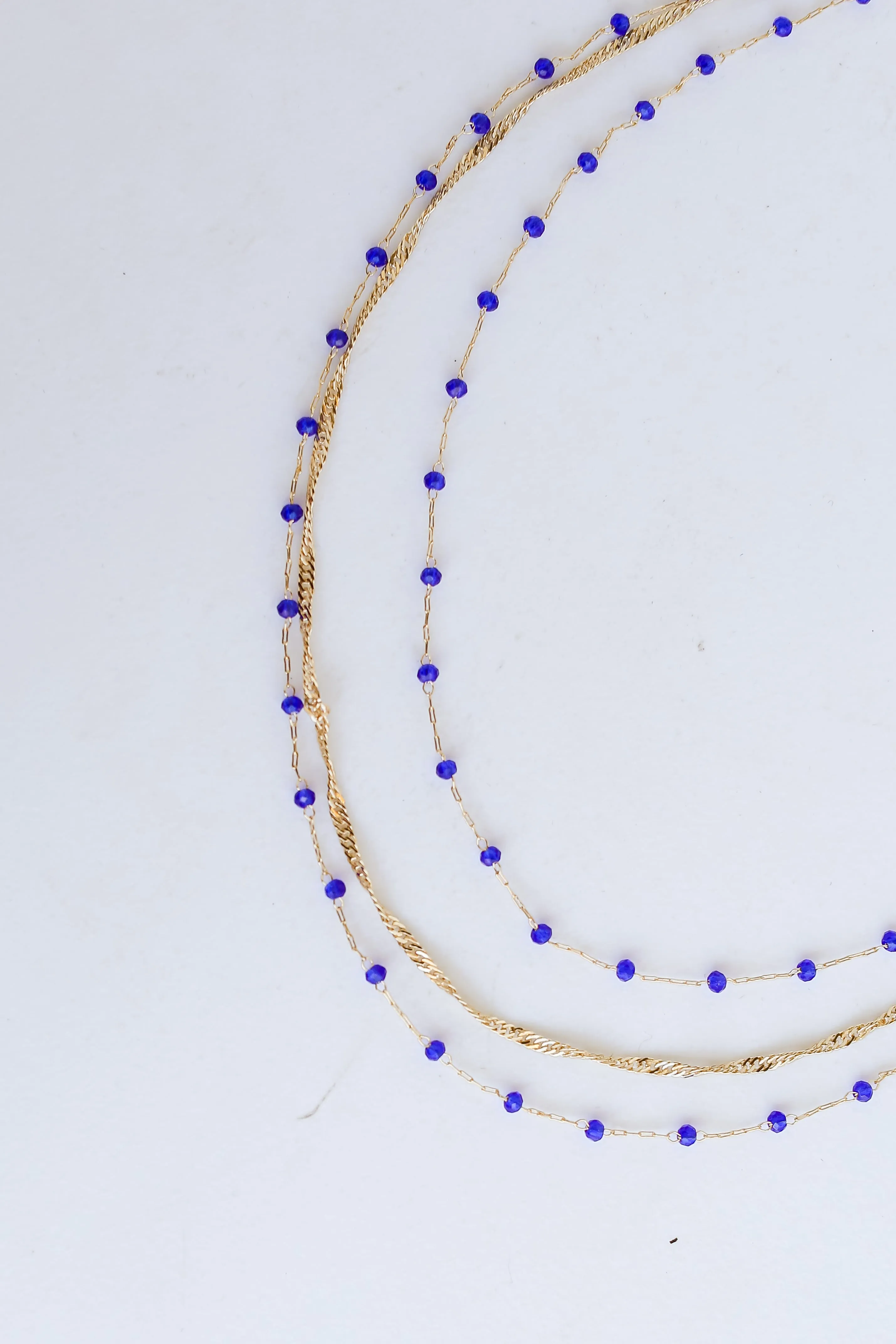 FINAL SALE - McKenna Beaded Layered Necklace