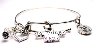 Go Pound Sand Bangle Bracelet