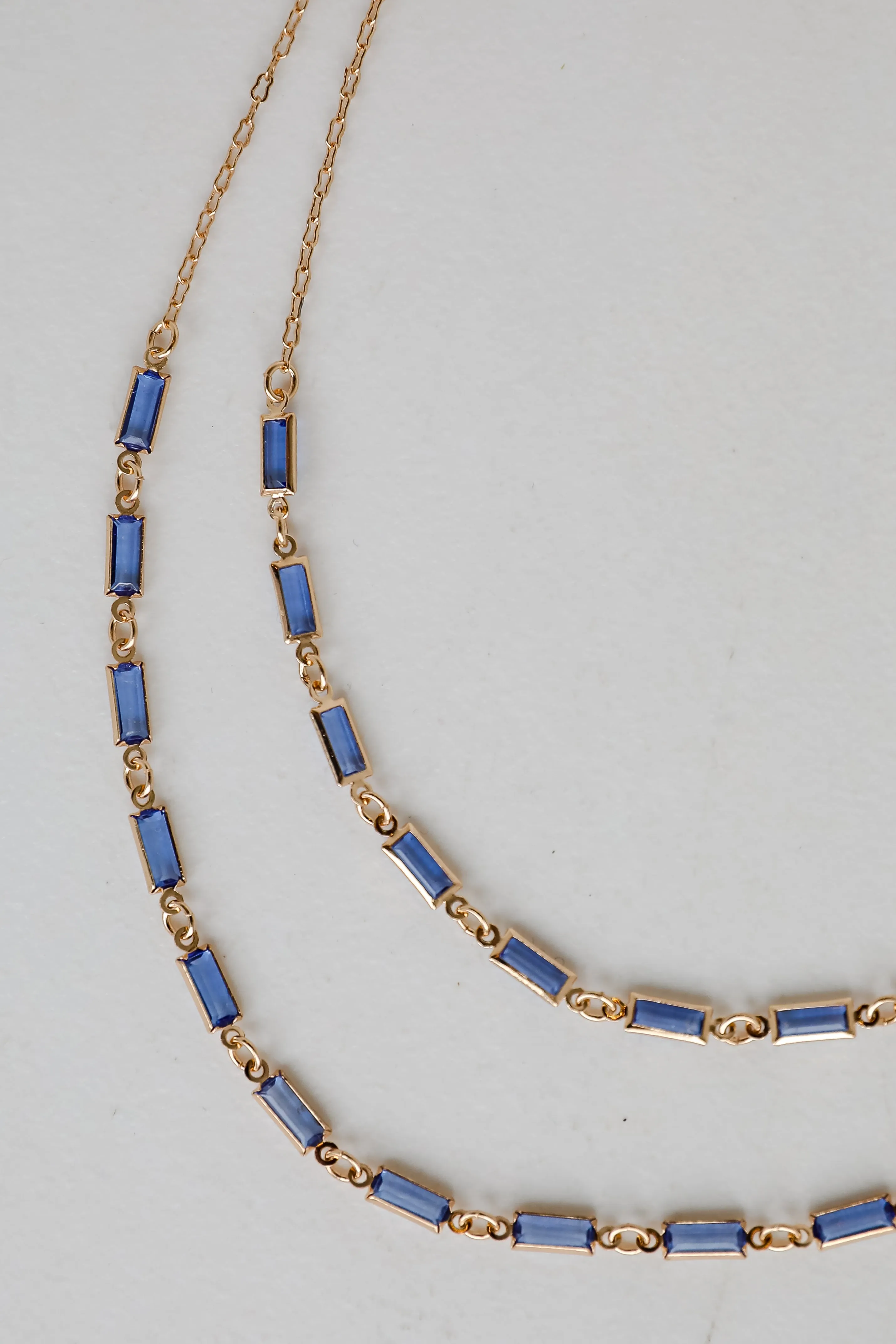 Kennedy Gemstone Layered Necklace