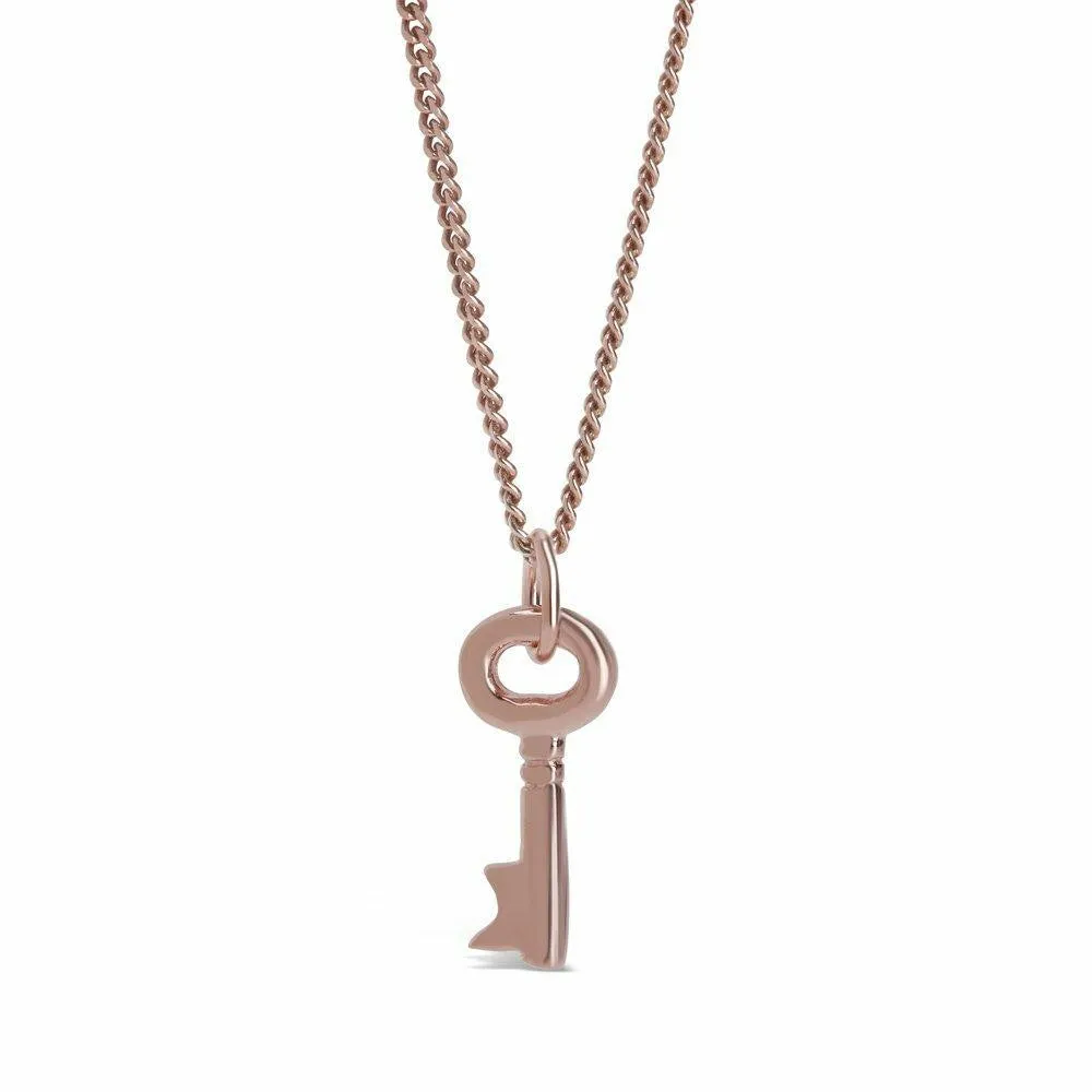 Key Pendant | Rose Gold