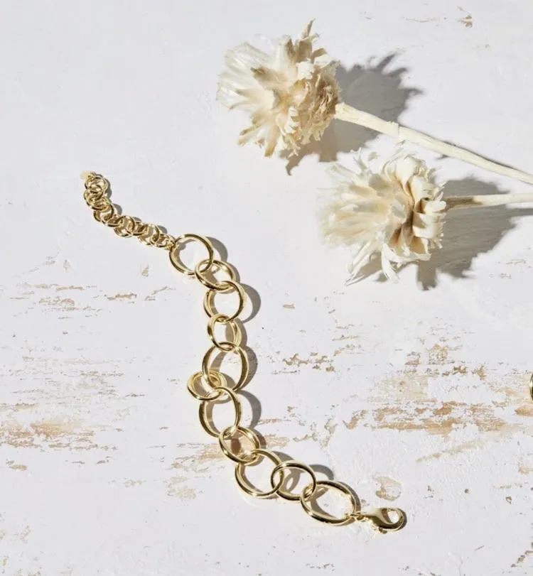 Large Oval Chain Bracelet