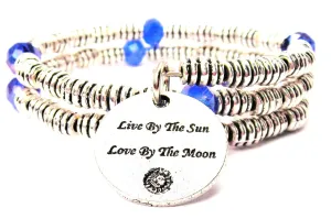 Live By The Sun Love By The Moon Curly Coil Wrap Style Bangle Bracelet