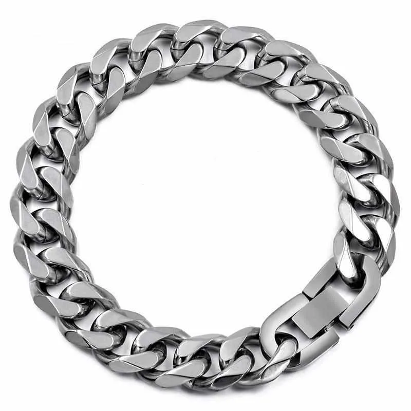 Men Bracelet Cuban links & chains Stainless Steel