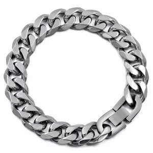 Men Bracelet Cuban links & chains Stainless Steel