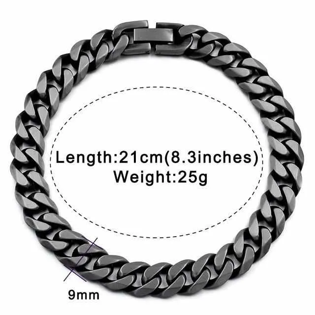 Men Bracelet Cuban links & chains Stainless Steel