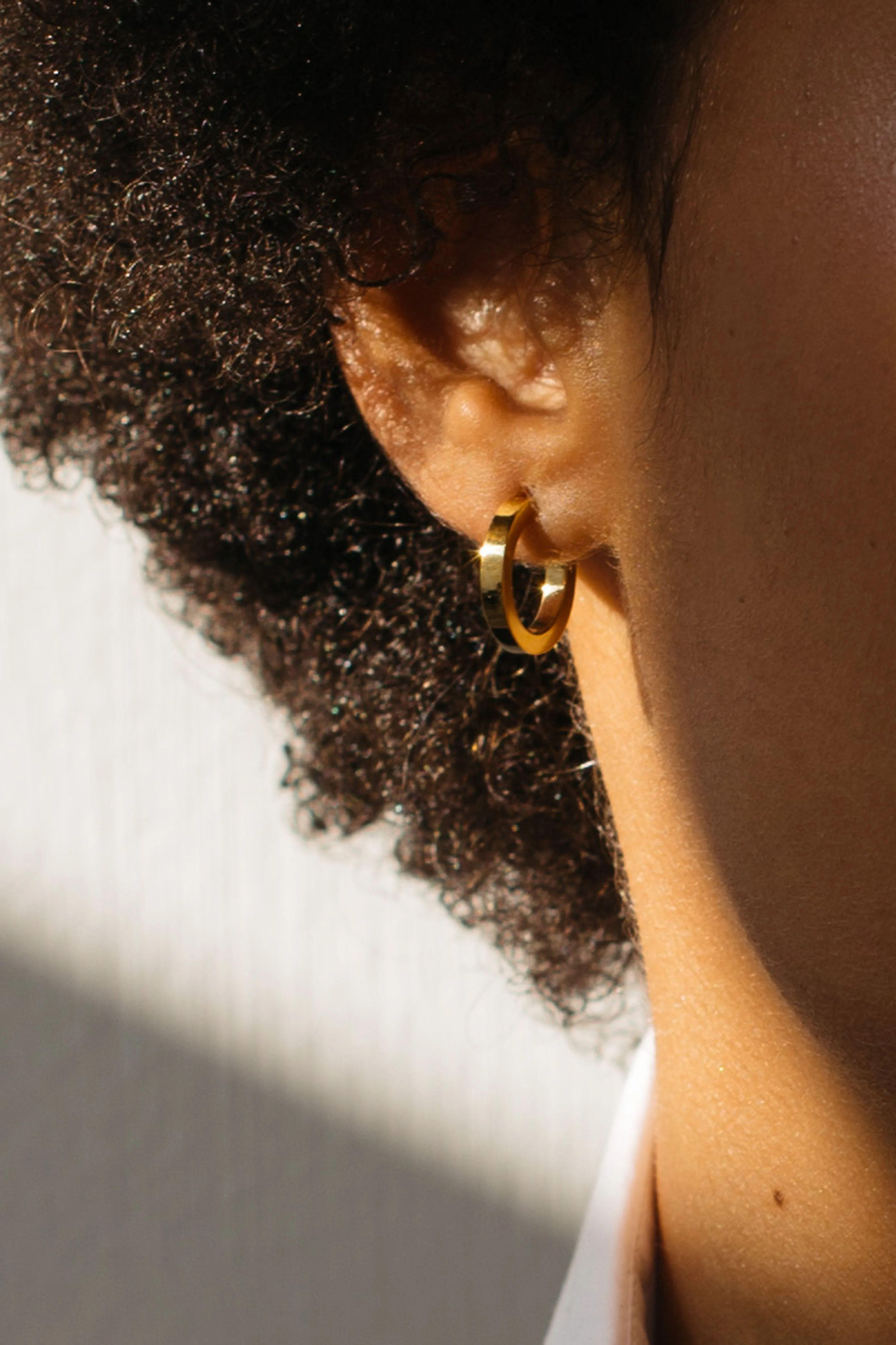 Mini Simple Gold Hoops