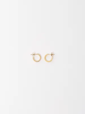 Mini Simple Gold Hoops