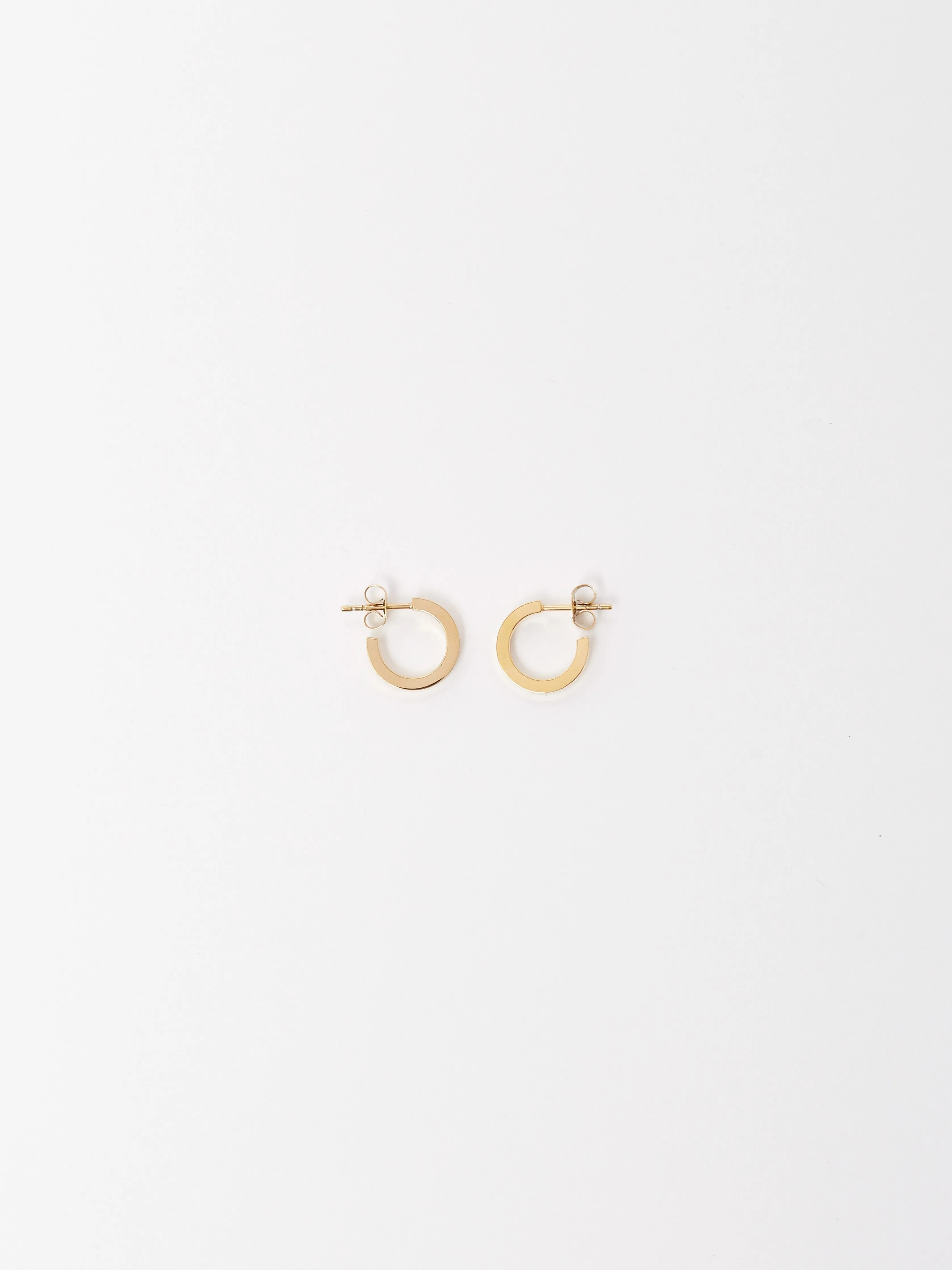 Mini Simple Gold Hoops