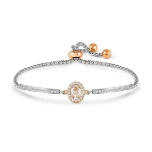 Nomination RoyalDream Bracelet, Oval, Cubic Zirconia, Rose Gold