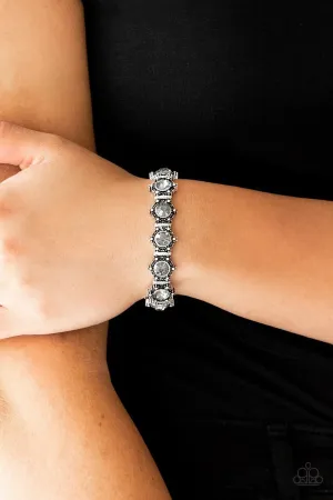 Paparazzi Bracelet ~ Strut Your Stuff - Silver