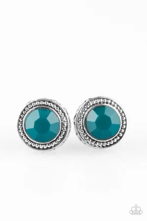 Paparazzi Earring ~ Sweet and Simple - Blue