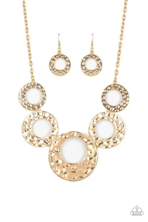 Paparazzi Necklace ~ Mildly Metro - Gold