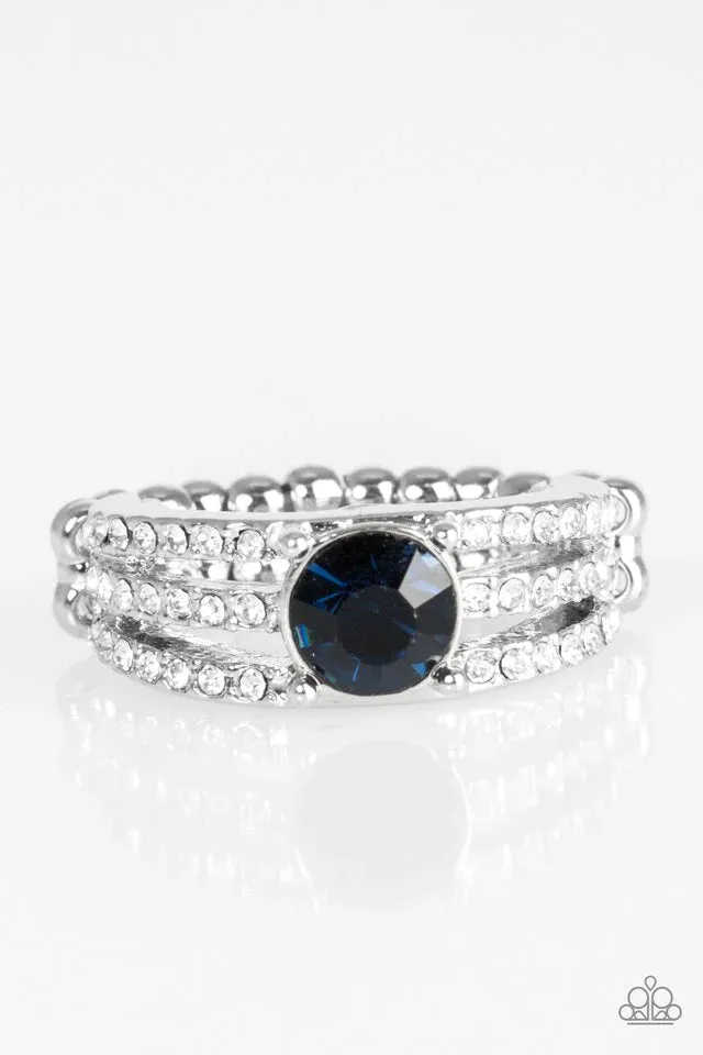 Paparazzi Ring ~ Champion Chic - Blue