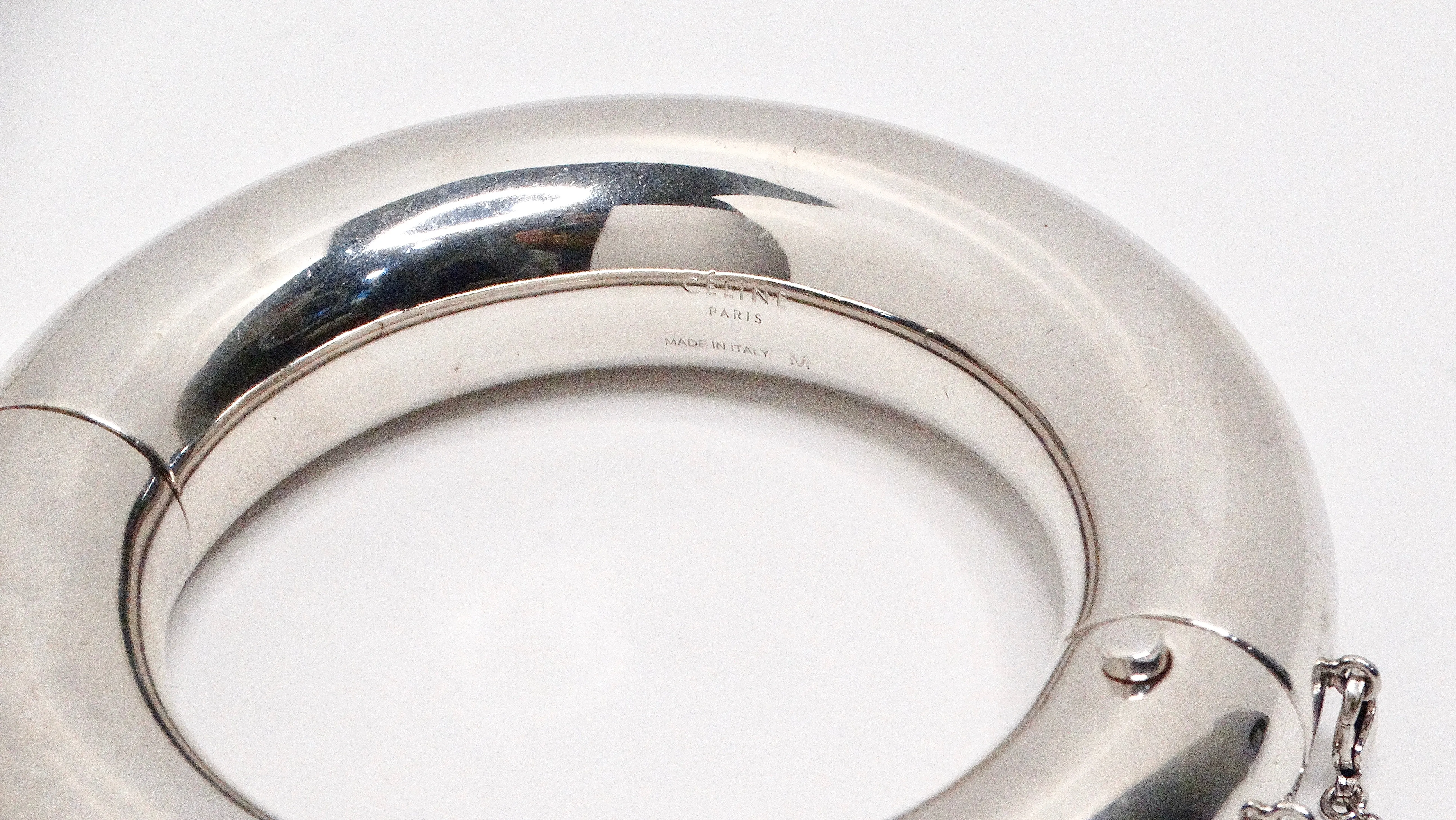 Phoebe Philo for Celine Palladium Plated and Brass Bangle