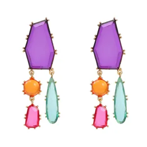 Pre Order:  Bohemian Geometric Exaggerated Earrings