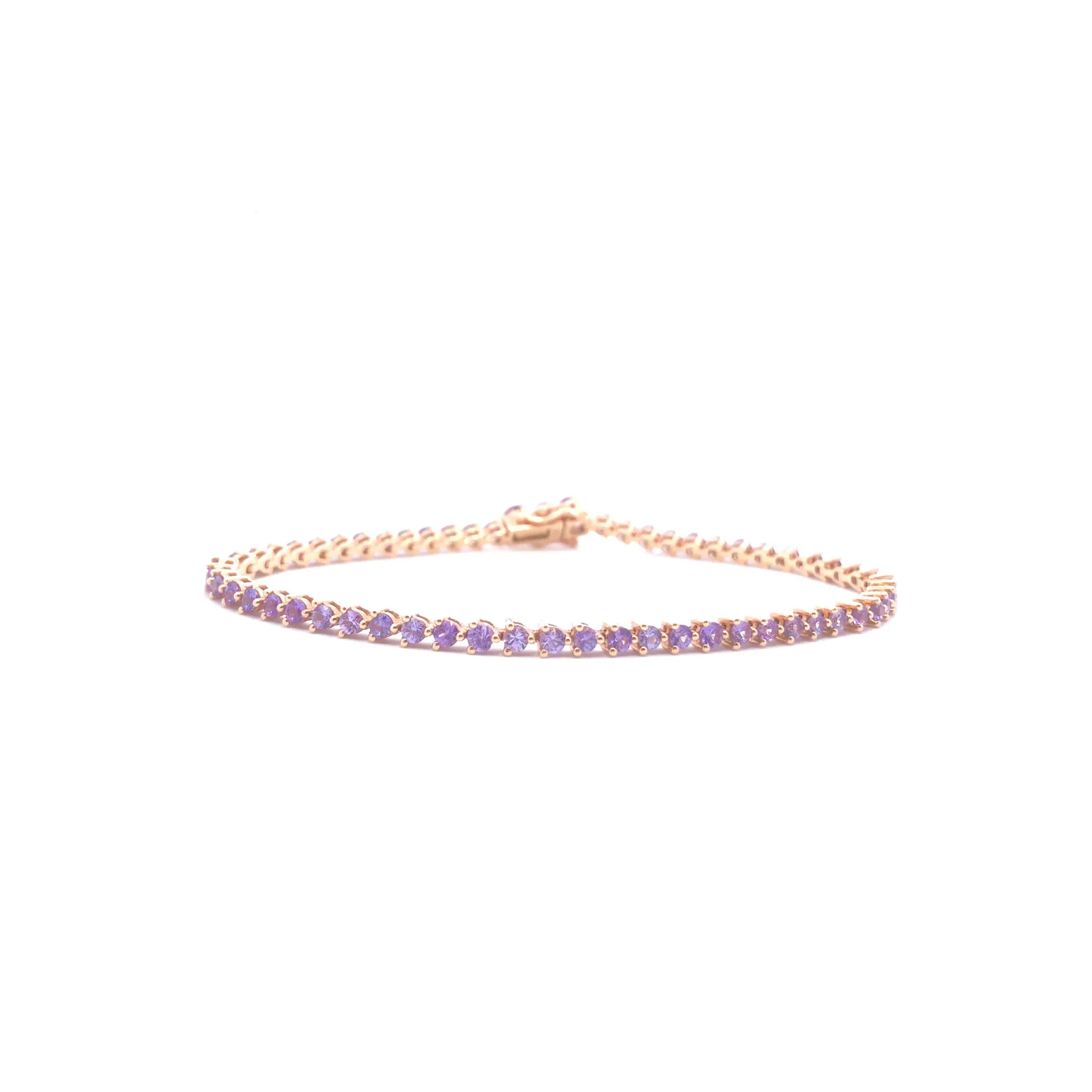 Purple Sapphire Bracelet