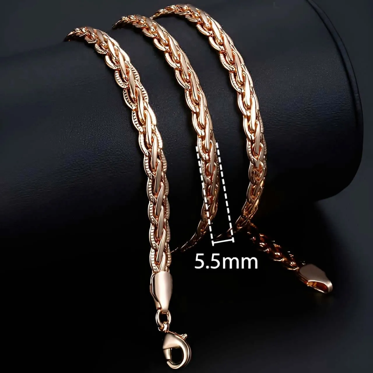 Rose Gold Rope Chains