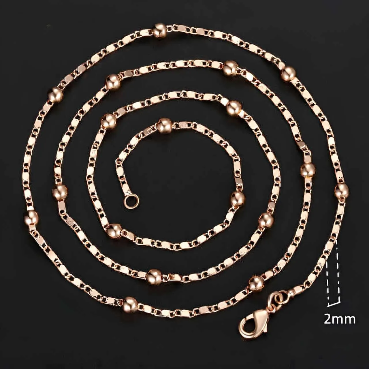 Rose Gold Rope Chains