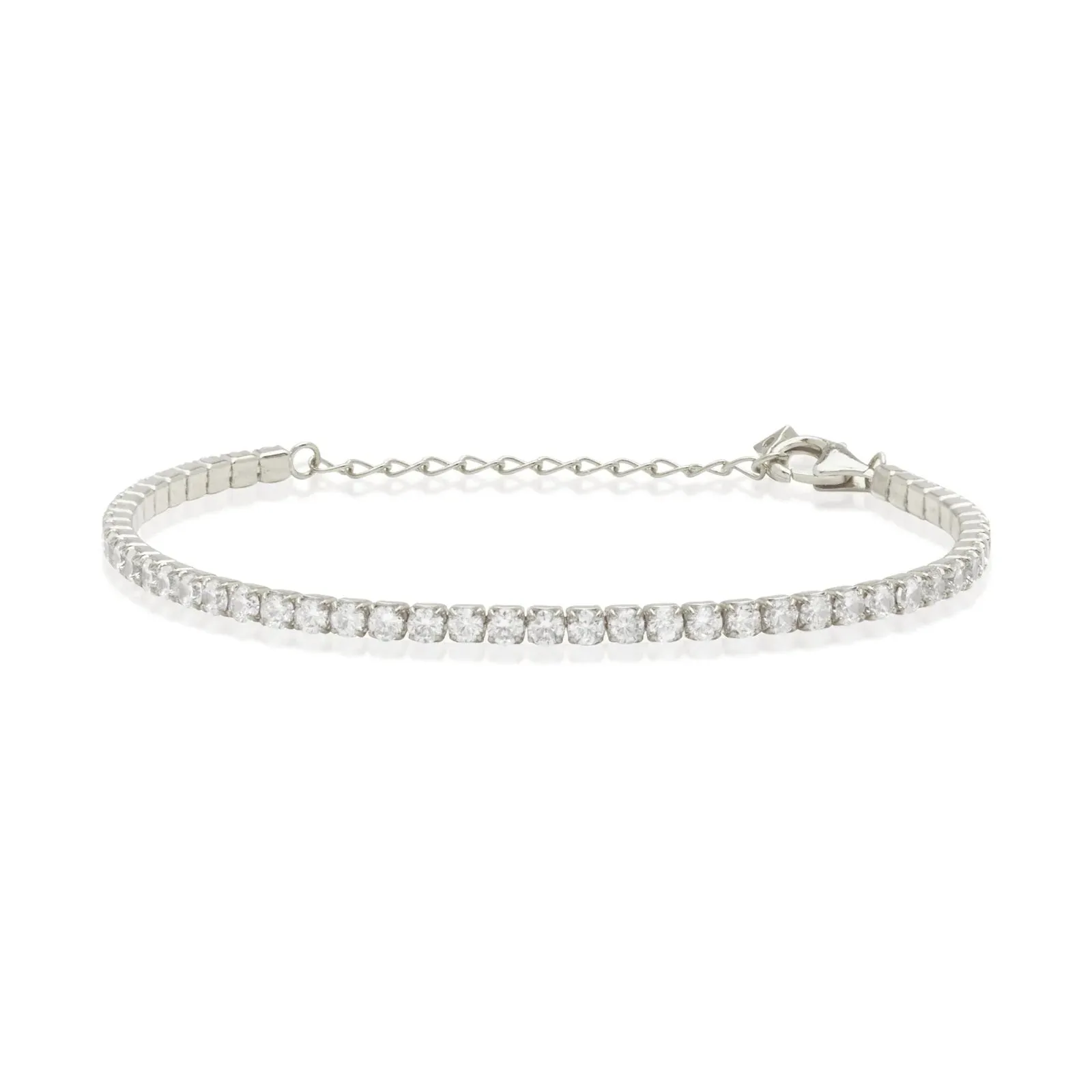 Saint Valentine Aspen Tennis Bracelet- Silver