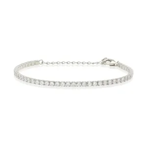 Saint Valentine Aspen Tennis Bracelet- Silver