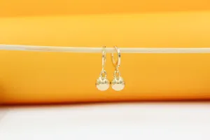 Simple Dangle Bead Earrings