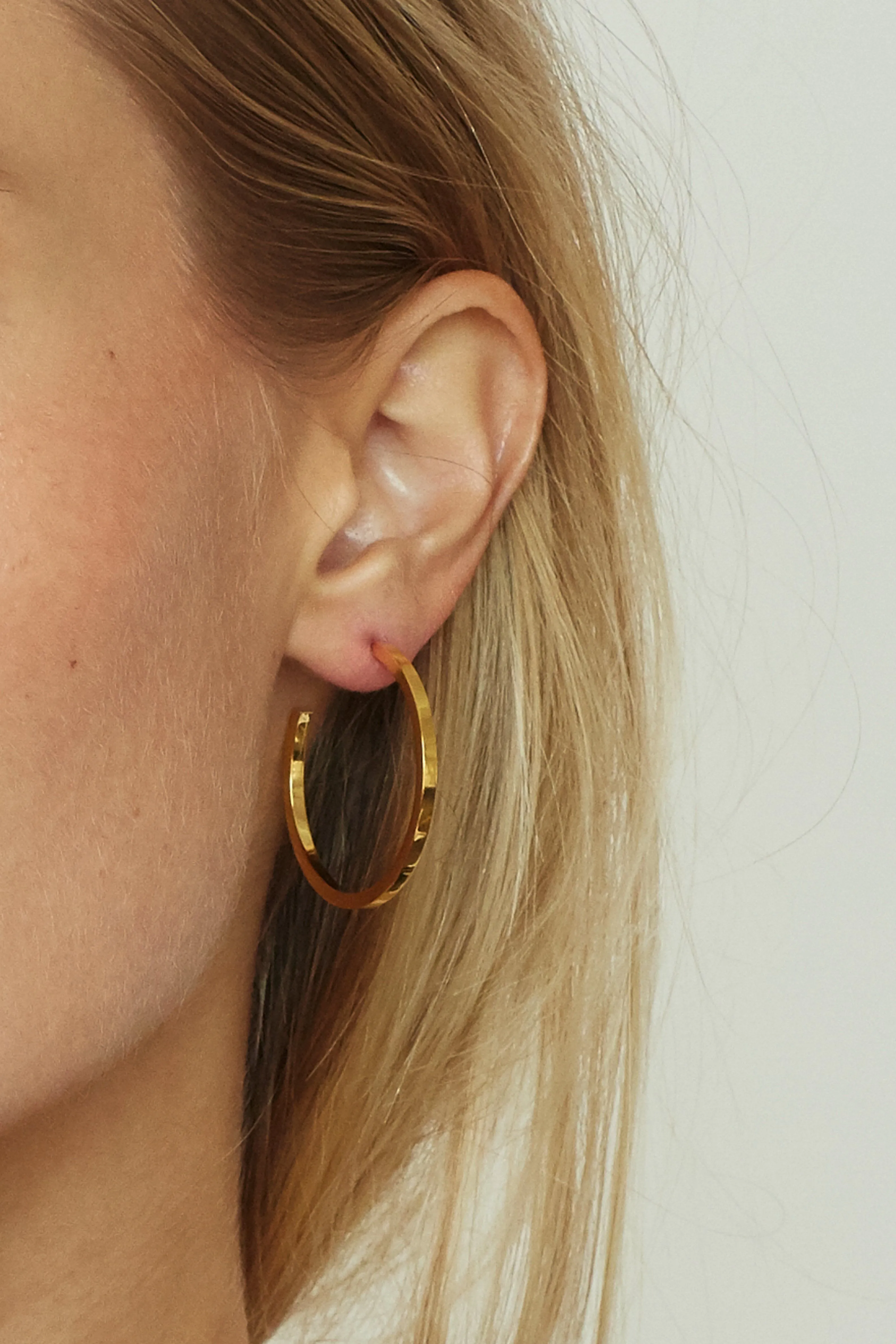 Simple Gold Hoops