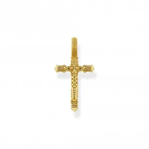 Sterling Silver Gold Plated Cross Pendant PE503-413-39