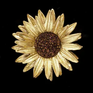 Sunflower Brooch