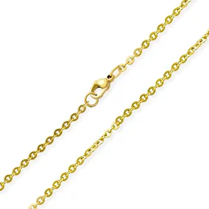 Thin 1MM Two Tone Twist Infinity Necklace Silver Tone Stainless Steel Various Lengths